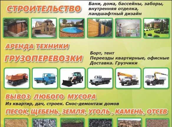 Фото Доставка Песок Щебень Земля Отсев