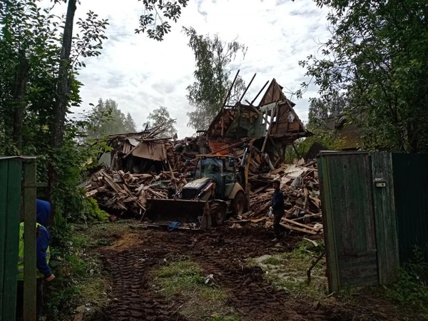 Фото Демонтаж Снос дома вывоз