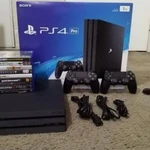 Фото №2 Аренда новой Sony PlayStation 4 Pro с играми, 4 джойстика