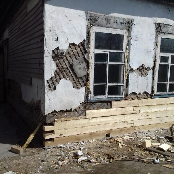 Фото Восстановление домов, замена венцов