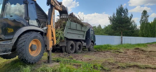Фото Расчистка участков Спил деревьев Слом домов Вывоз мусора