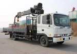 фото Hyundai HD120 с манипулятором HIAB 160 T