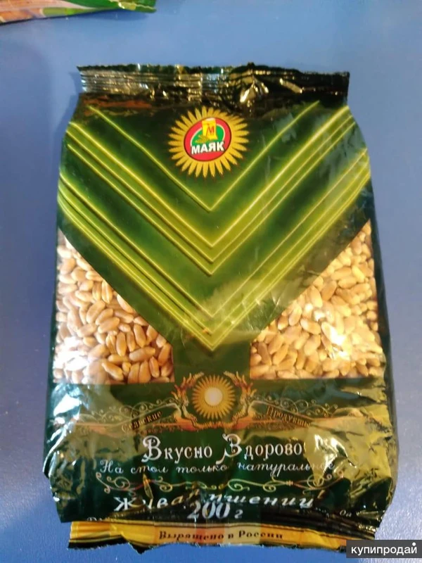 Фото пшеница для проращивания 200 г ВкусноЗдорово