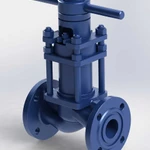 15нж66нж Клапан запорный сильфонный фланцевый