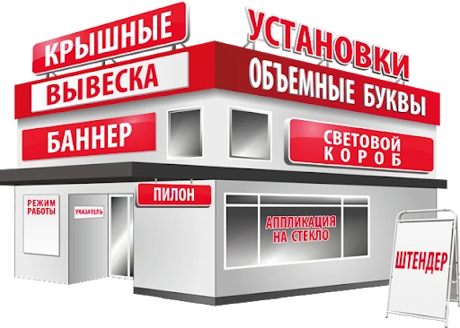 Фото Производство наружной и интерьерной рекламы
