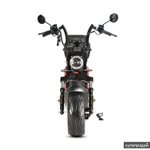 Фото №5 Электроскутер двухместный White Siberia CityCoco Pro Black Edition 5000w60v 31Ah