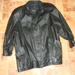 Фото №3 Женская кожаная куртка (Южная Корея)