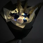 Фото №4 Розы светящиеся атласные