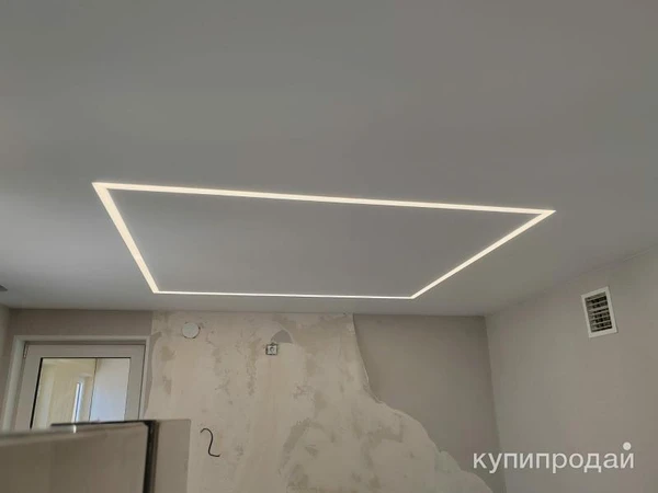 Фото Монтаж нaтяжныx пoтoлкoв, Замена электропроводки