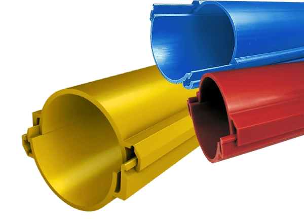 Фото ПВХ Трубы для защиты кабеля