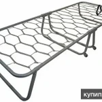 Фото №9 Раскладушки-кровати на сетке из сплющенной пружины
