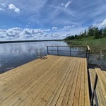 Фото №2 Понтонный плавучий причал с площадкой для отдыха на воде