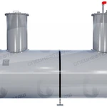 Резервуар стальной РГСП 75 м3