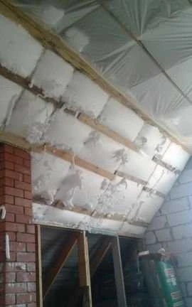 Фото Утепление и шумоизоляция домов (пеноизол)
