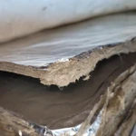 Фото №3 Асбест базальтокартон 12мм огнеупорный с фольгой для стен потолка бань, саун