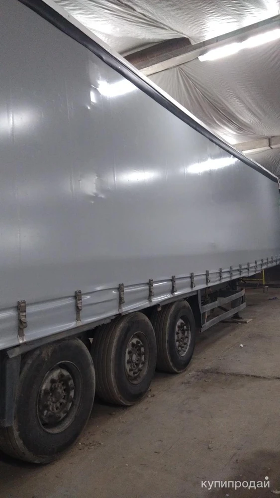 Фото Тент штора на полуприцеп