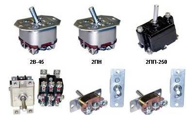 Фото Тумблер 3ППН-45 для работы в стационарных и передвижных уст.