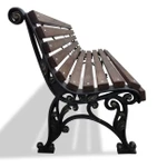 Фото №4 Садовая скамейка «УДАЧА» (2.5 м)