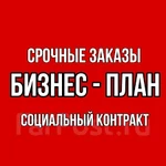 Бизнес План для социального контракта