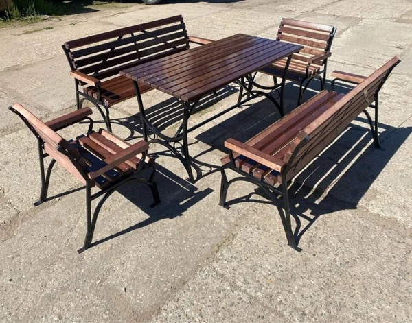 Фото Комплект садовой мебели «КЛАССИК» (2 м)