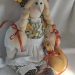 Фото №11 Тильда ведьмочка птичница кукла ручная работа