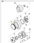 Фото №2 Запчасти на бортовой редуктор JCB 200, JCB 220