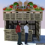 фото Ярмарочный домики эконом класса