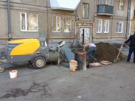 Фото Механизированная стяжка пола