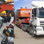 фото Разбор экскаваторов Хитачи, Hitachi zx 450-3 в Москве и Московской области