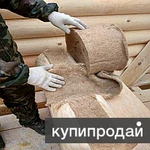 Фото №3 Джут 6*120мм утеплитель для бруса сруба домов и бань, шканты