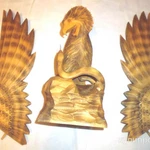 Фото №5 Подарок Орёл Скульптура статуэтка сувенир фигура доставка 礼品鹰雕塑雕像纪念品雕像交付