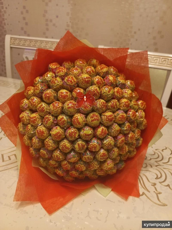 Фото Букет из Chupa Chups 101 шт