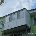 Фото №2 Остекление и отделка балконов под ключ