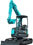 фото Миниэкскаватор Kobelco 0,25 м3 в аренду