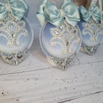 фото Ёлочные интерьерные шары ручной работы