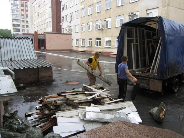 Фото Вывоз мусора Газели и Самосвалы
