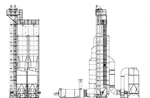 фото Зерносушилка двухшахтная RIR-50У дизель, косвенный нагрев