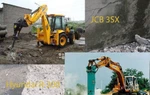 фото Аренда гидромолота JCB-3СХ и Hyundai-200