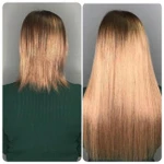Фото №4 Наращивание волос, кератиновое выпрямление, ботокс