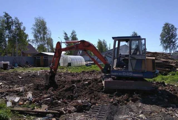 Фото Услуги мини экскаватора