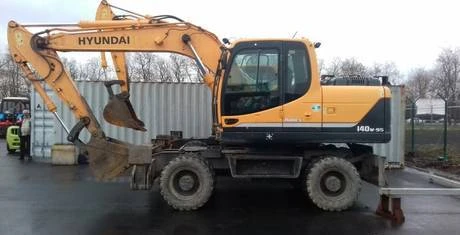 Фото Экскаватор колесный Hyundai R140W-9S б/у, 2013г.в.,4737мч.