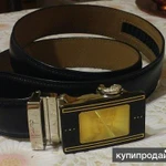 Ремень черный Dunhill автоматический .84 см.