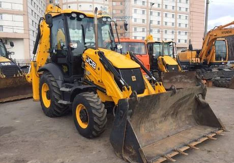 Фото Аренда экскаватора-погрузчика JCB 3CX с ковшом