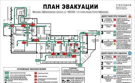 Фото План эвакуации