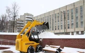 Фото Услуги и аренда мини-погрузчика в "Новосибирске"