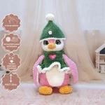 Мягкая игрушка пингвин Северина,