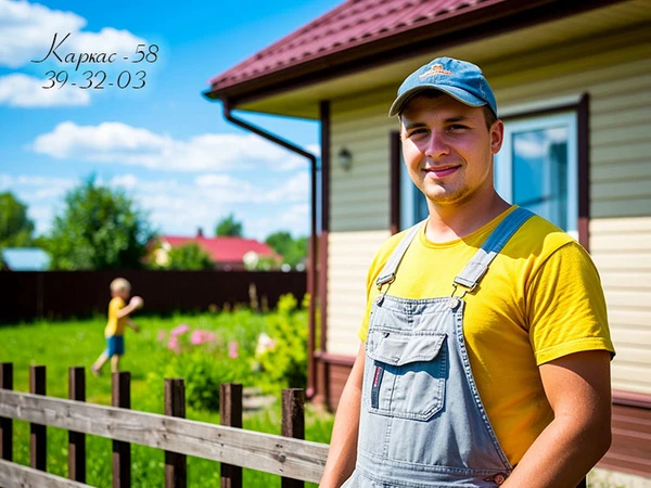 Фото Дачный домик построим в Пензе в Светлополянском лесничестве