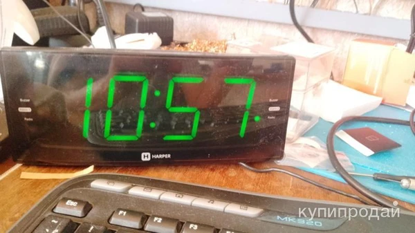 Фото Часы радиобудильник Harper HCLK-2044