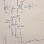 узел крепления для катушек  (с подтормаживанием)