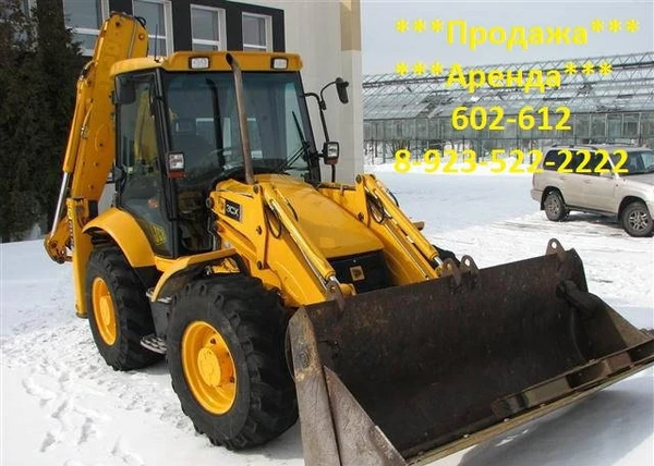 Фото Сдаем в аренду экскаваторы погрузчики JCB 4cx буроям гидр